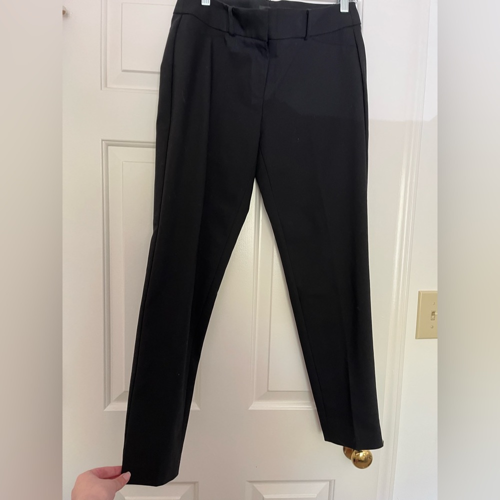 NWT LOFT Black Julie Skinny Trousers Size 4
